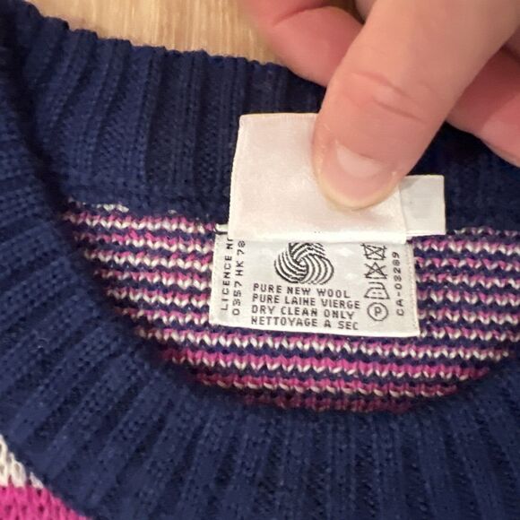 Vintage 1990's Men's SPYDER 100% Wool Active Boulder Ski Sweater Pullover Size M - Picture 9 of 16